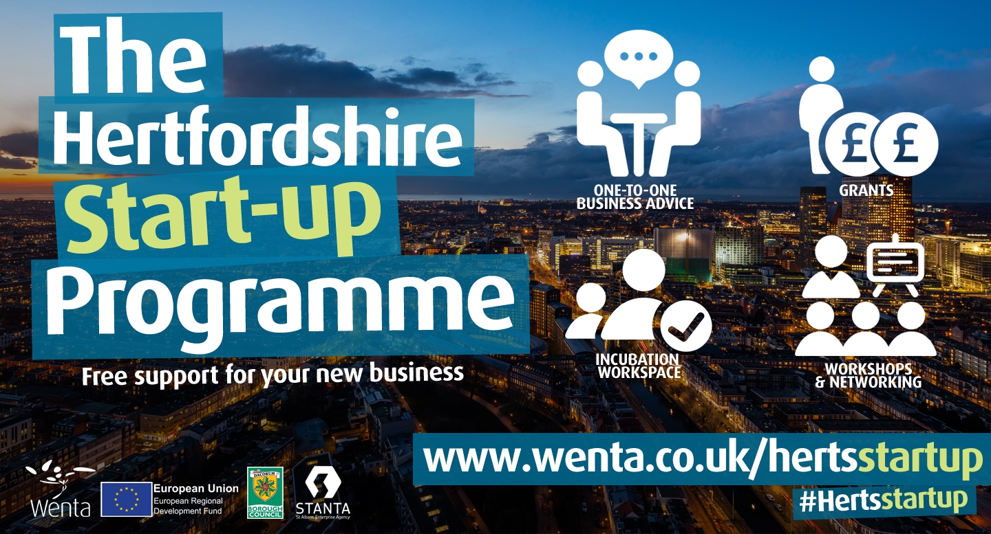 New Year, New Business Idea? Free start-up support programme launched for Herts residents