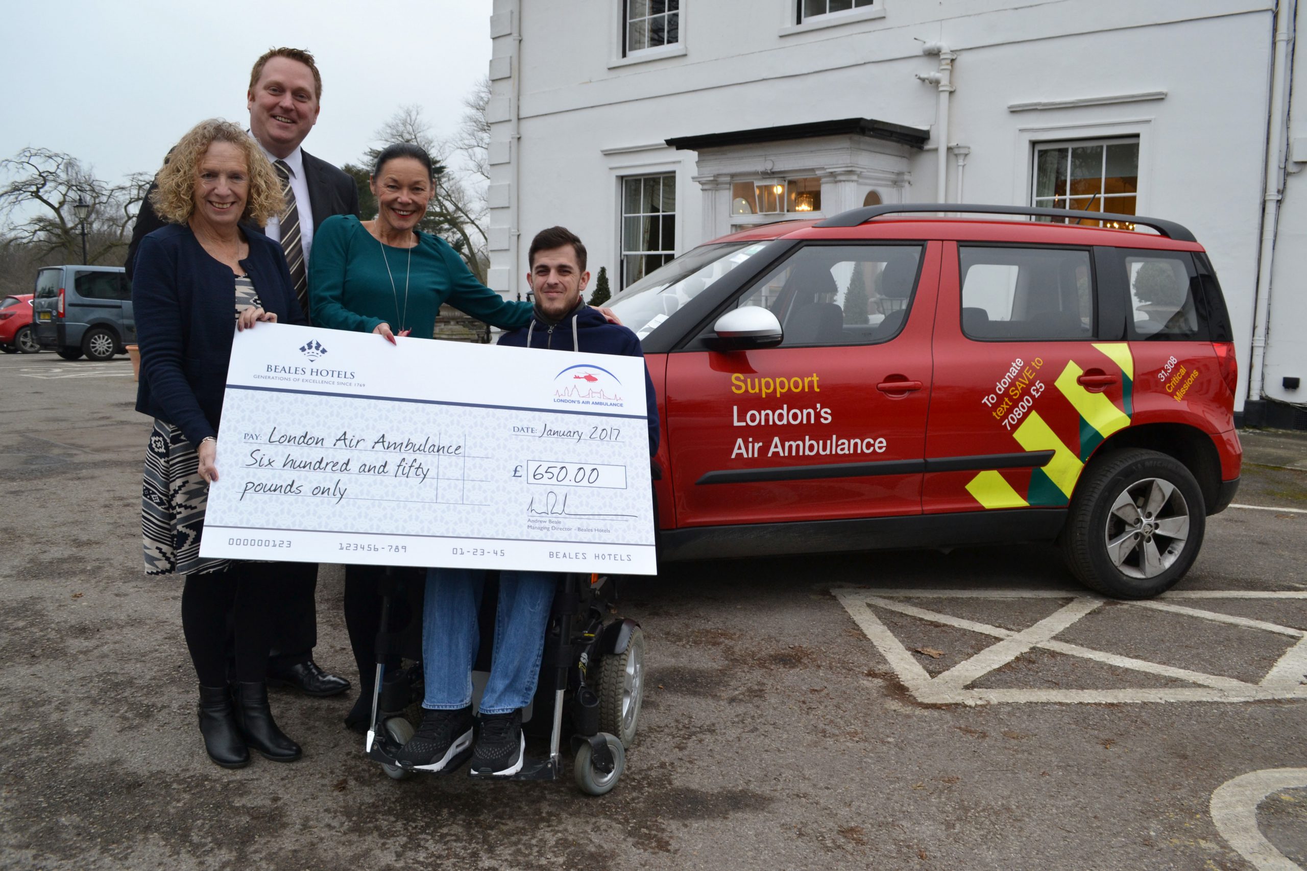 Local Hotel Supports Life Saving Service
