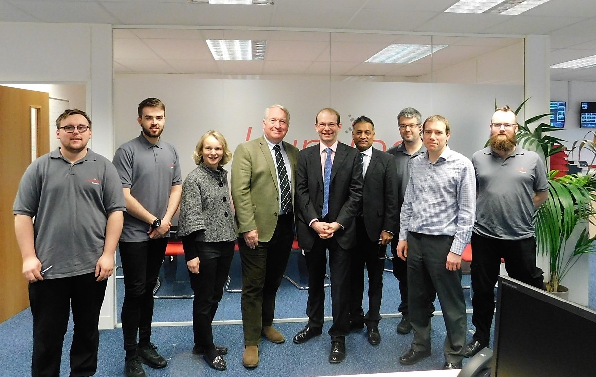 Hemel MP shows support for local IT company