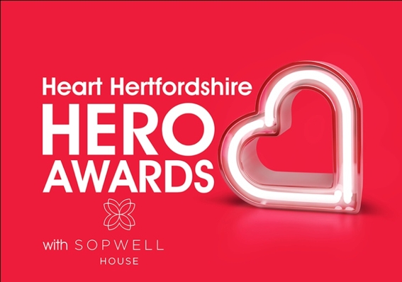 Heart Hertfordshire Hero Awards partner with Sopwell House for a second year of ‘Heart Hertfordshire Hero Awards’